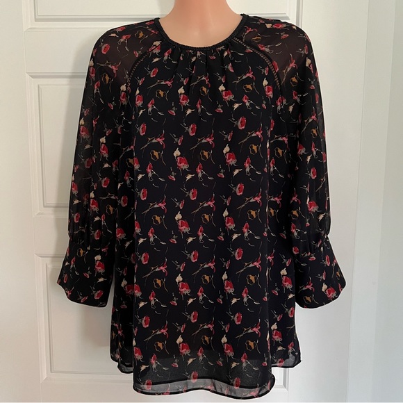 REISS Ella floral blouse - Picture 8 of 16